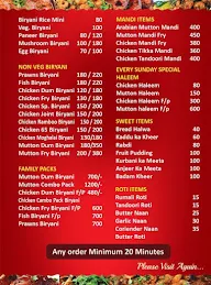 Rumaan Family Restaurant menu 3