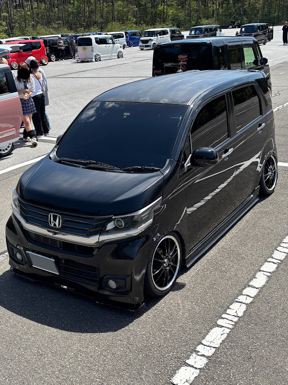 ワゴンRスティングレーのmh55s・フレア・オフ会・関節フレンズ☝️・富士山パーキングに関するカスタム事例の投稿画像31枚目