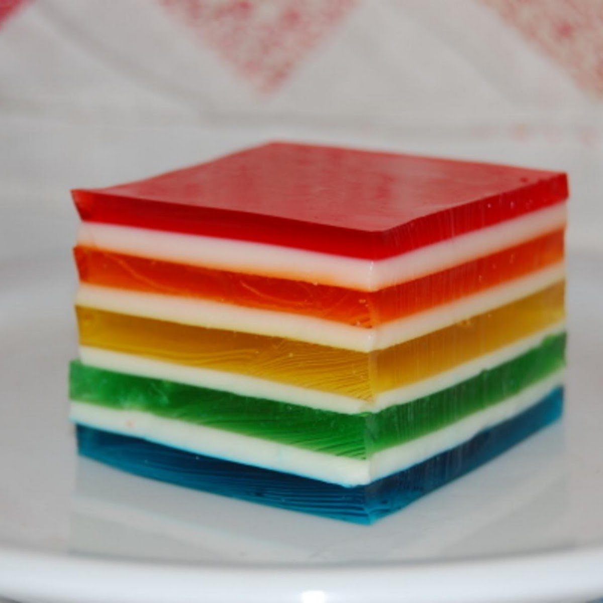 Rainbow Jello Recipe