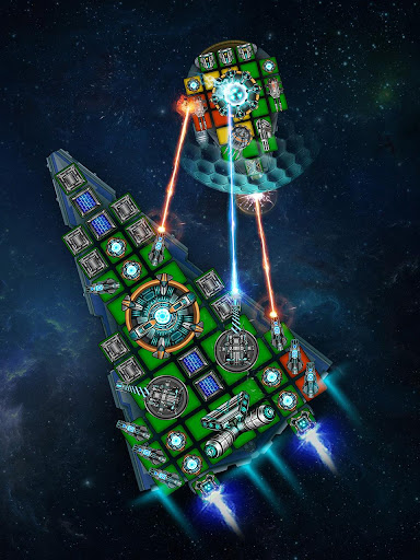 Space Arena: Build a spaceship & fight apkdebit screenshots 3