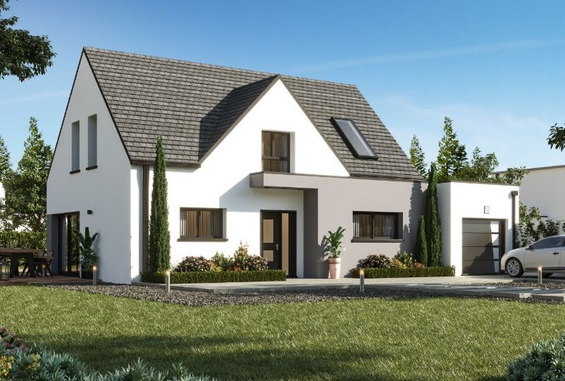  Vente Terrain + Maison - Terrain : 570m² - Maison : 121m² à Vigneux-de-Bretagne (44360) 