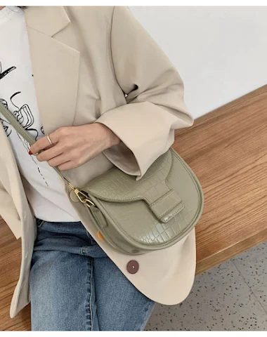 Bolso de hombro para mujer estilo s - 0
