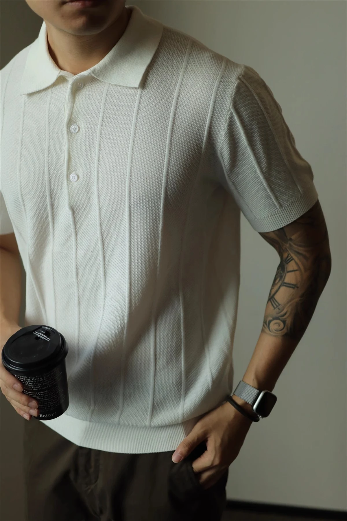 Title 13, American T-shirt Jongen Effen Kleur BASIC Top H...