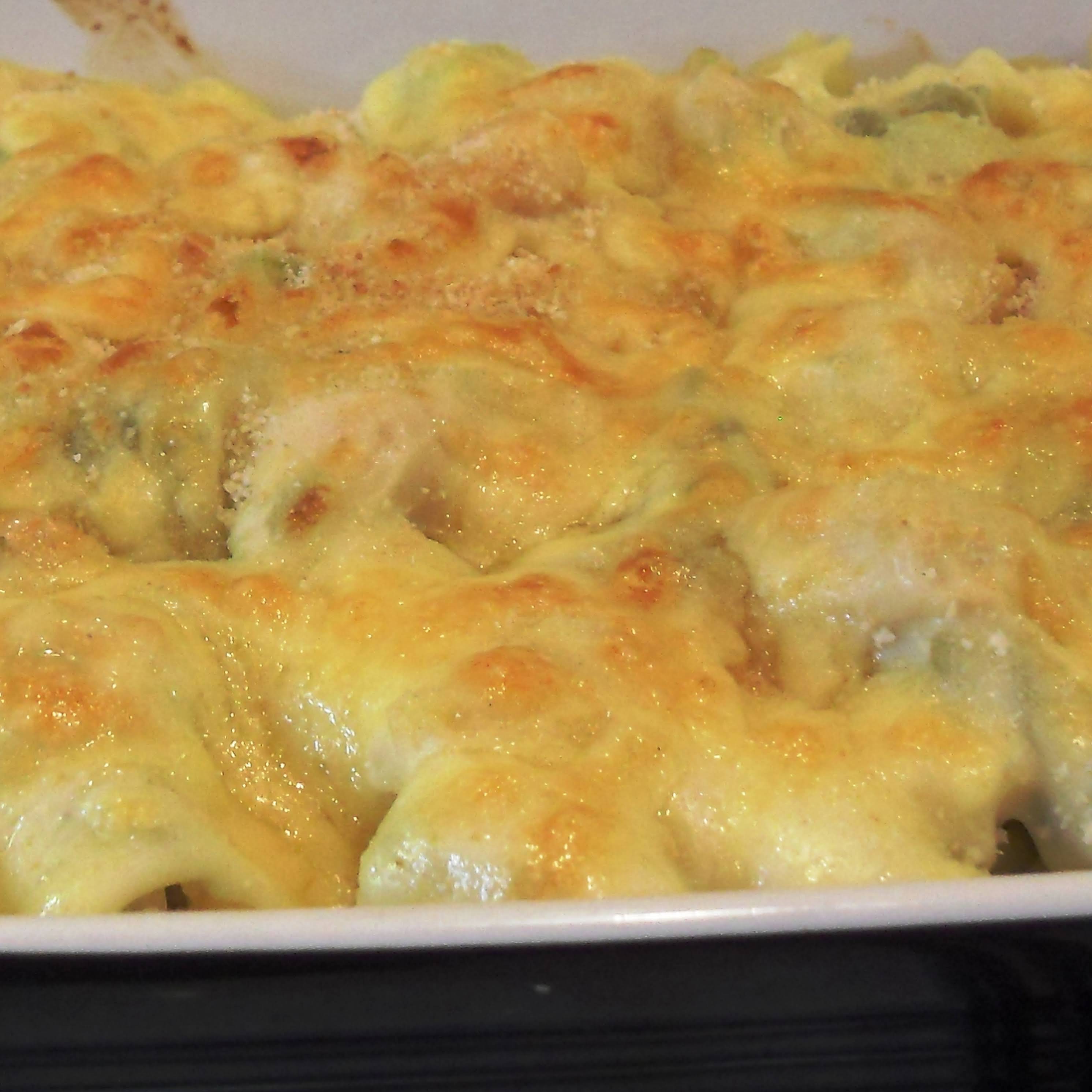 Chicken and Leek Pasta Bake