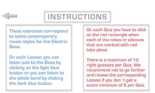 Electric Bass Sight Reading