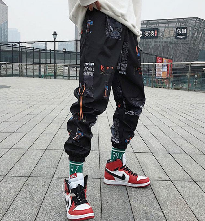 Printed sweatpants