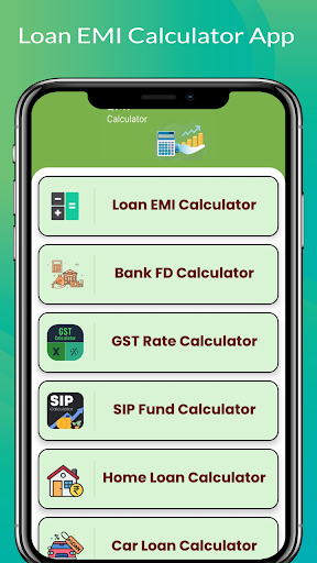 Screenshot EMI Calculator Loan EMI App