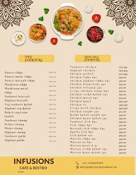 Infusions Cafe & Restro menu 3