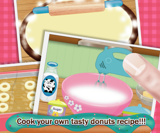 Cooking donuts