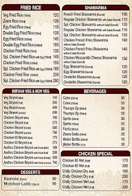 Shehbaz Chicken Center menu 2