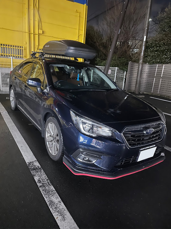 レガシィB4のフォロワーさんに感謝・#レガシィB4 BN9・キャリア取付・yuuさんに感謝！に関するカスタム事例の投稿画像2枚目