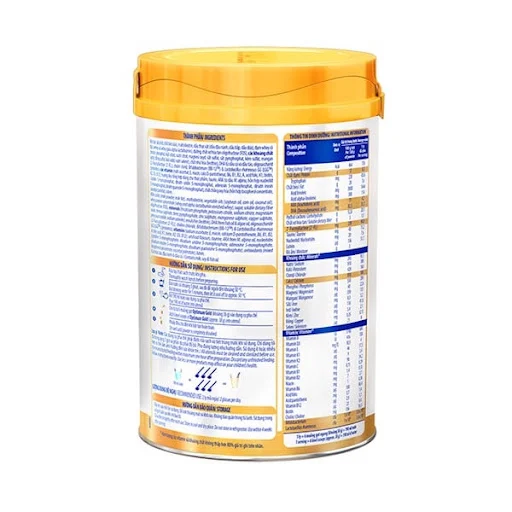 Sữa bột Vinamilk Optimum Gold 4 - lon 850g (cho trẻ từ 2- 6 tuổi)