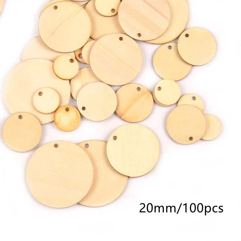 Pendentif Pentagramme Rond en Bois Amour DIY Matériel Fait Main pour Créations Uniques et Symboliques de Bijoux et Accessoires