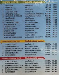 Aavin Junction menu 5