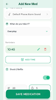 Meddy: Pill & Med Reminder Screenshot 7 of 9