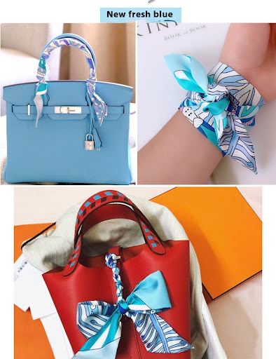 Title 12, Ribbon Thin Narrow Bag Handle Scarves Decoratio...