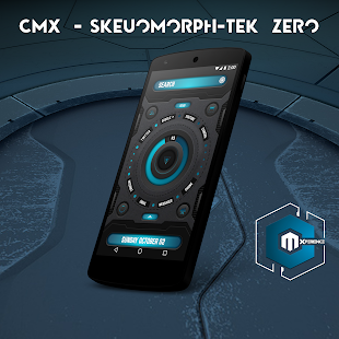 Lastest CMX - SkeuomorphTEK ZERO KLWP APK for Android
