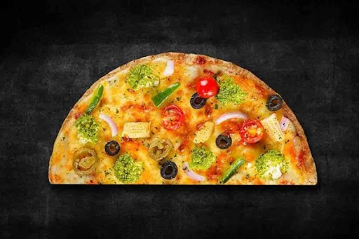 Wild Veg Bombshell Semizza (Half Pizza)(Serves 1)