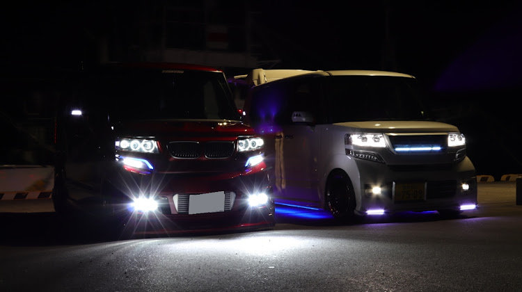 Nボックスカスタムの行くぜ東北第三弾開催・宮城を盛り上げ隊・エヌボックスカスタム・えぬぼ・ナイトMTに関するカスタム事例の投稿画像22枚目