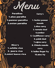 Paratha's Adda And Curry's Point menu 1