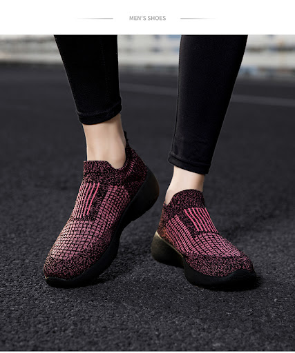 Title 2, Plus Size Mens and Womens Fly-knit Slip-on Ca...