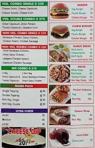 Pizza Crunch menu 1