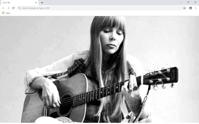 Joni Mitchell New Tab & Wallpapers Collection