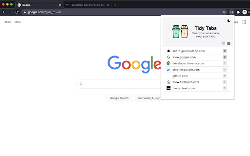 TidyTabs