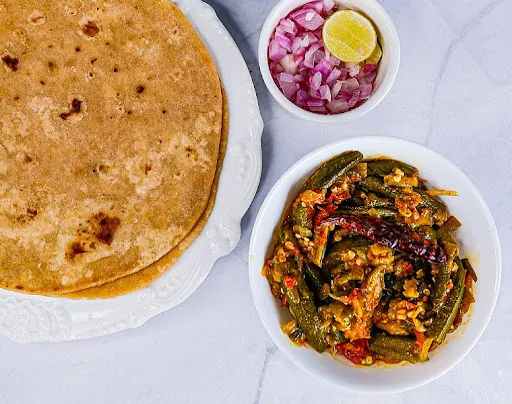 Bhindi Masala & Paratha