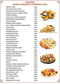 Cafe 15 menu 2