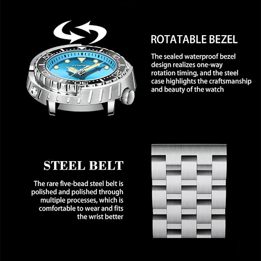 Title 4, Mens Quartz Watch Three-Pin Calendar Waterproo...