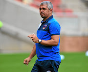 Clinton Larsen coach of Chippa United./Kabelo Leputu/BackpagePix