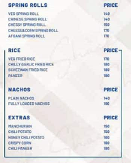 The Momo Shack menu 6