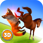 Angry Horse Fighting Game 3D: Animal Epic Battle  Icon