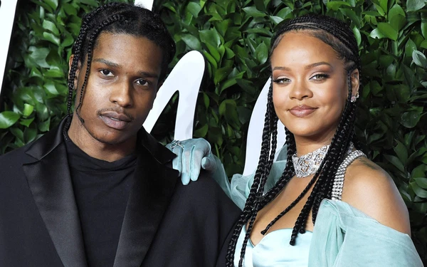 Rihanna and her boyfriend A$AP Rocky