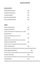 Burger Bistro menu 5