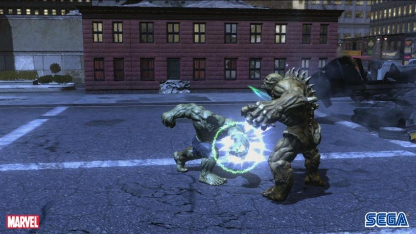 Hình ảnh trong game The Incredible Hulk (screenshot)