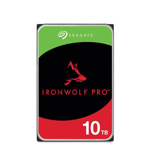 Ổ cứng HDD NAS Seagate Ironwolf Pro 10TB 3.5" (7200rpm, 256MB cache, SATA3) (ST10000NT001)