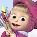 Masha and the Bear Coloring 3D