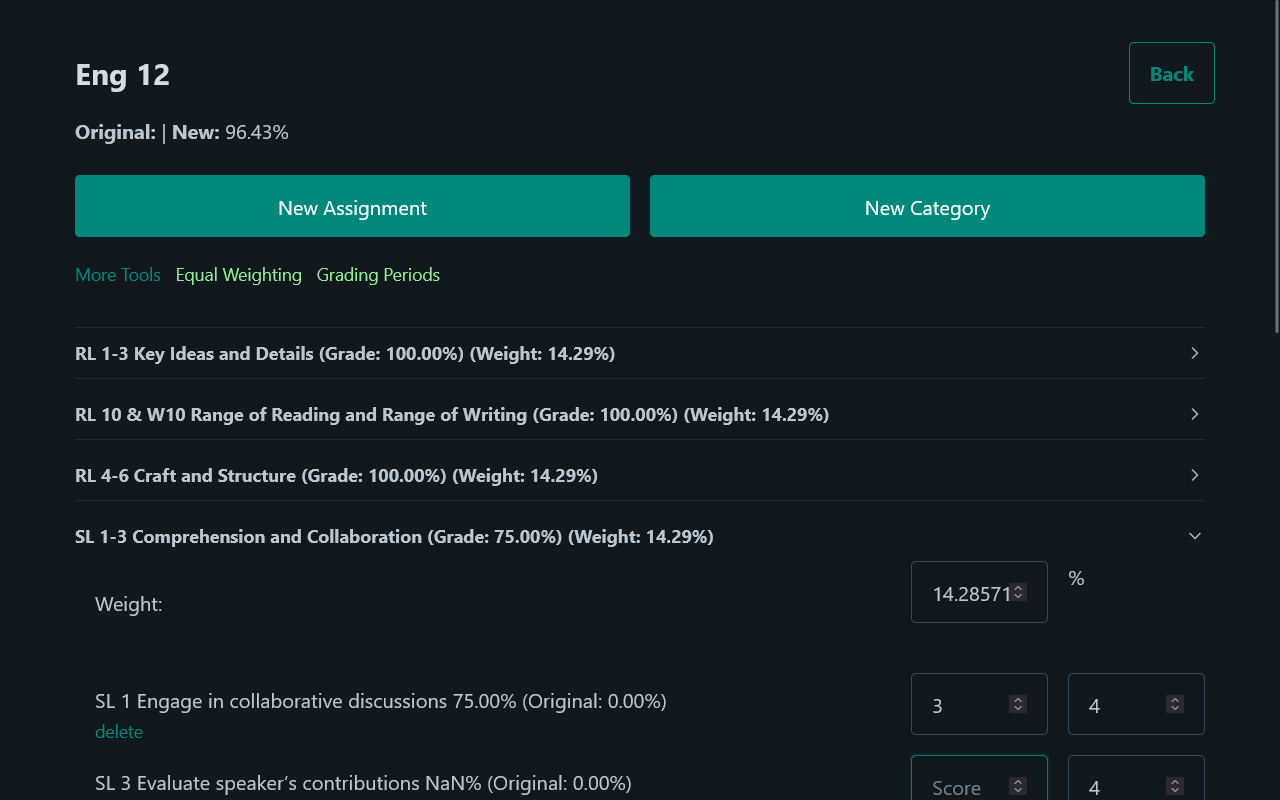 Infinite Campus Grade Predictor Preview image 0