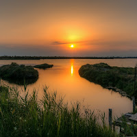 Il mare calmo della sera di 