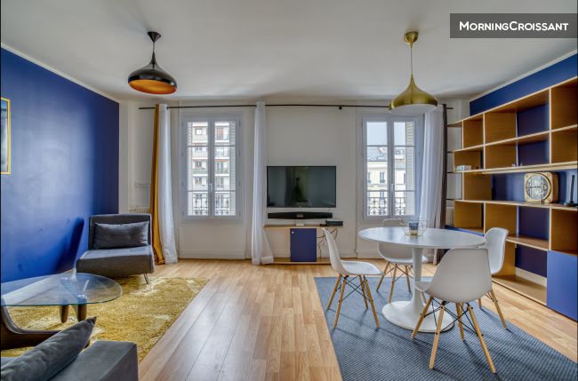 Location meublée appartement 2 pièces 44 m² à Paris 15ème (75015), 2 617 €