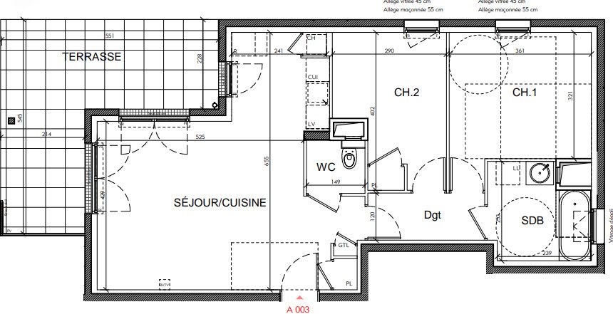 Vente appartement 3 pièces 65.11 m² à Tassin-la-Demi-Lune (69160), 463 000 €