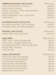 Fantasie Fine Chocolate menu 6