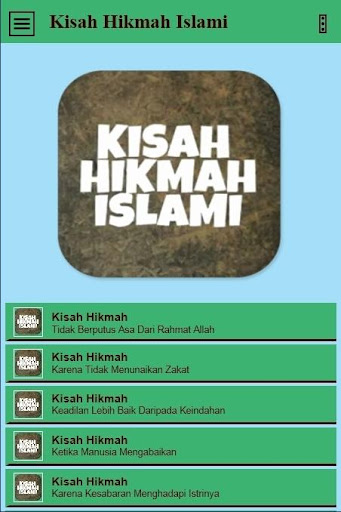 Kisah Hikmah Dunia Islam