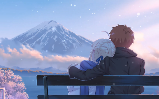 Shirou and Saber Together Live Wallpaper screenshot 1