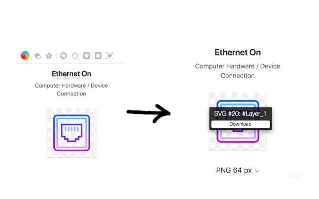 SVG Fetcher chrome extension