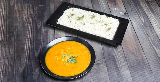 Jeera Rice With Dal