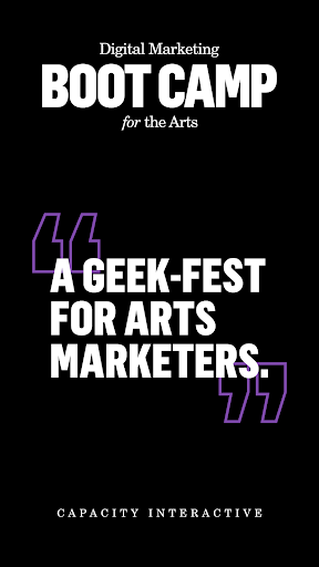 Digi Mktg Boot Camp for Arts