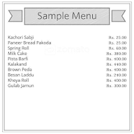 Bikaner Cornerwala menu 1